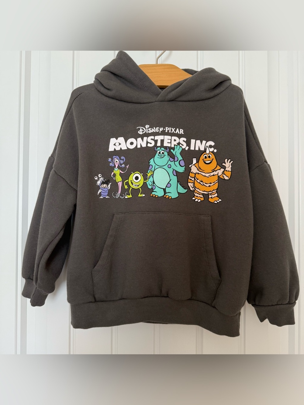 Zara x Disney Pixar Monsters, Inc. Hoodie Kids Size 6 Years